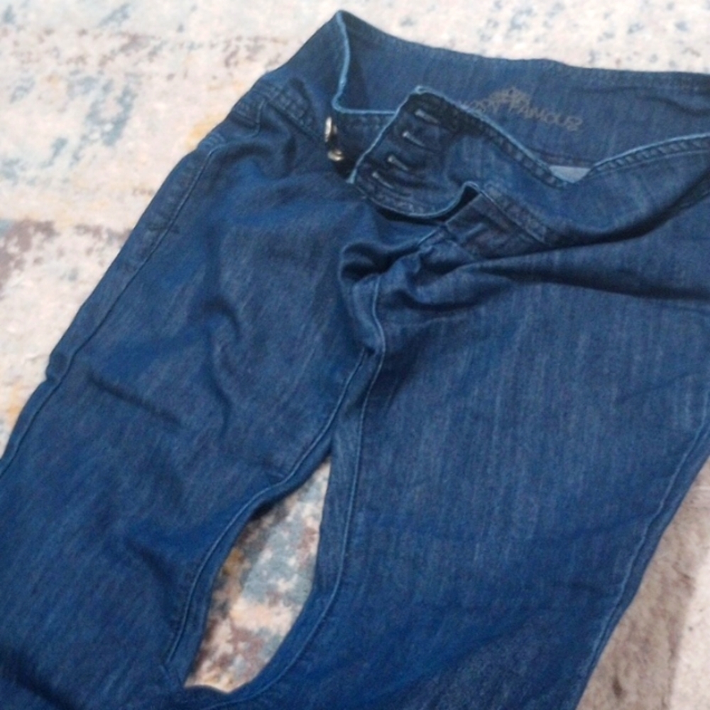 Size 3 Brand Is Almost Famous Bohemian Boot Cut Denim Jeans!